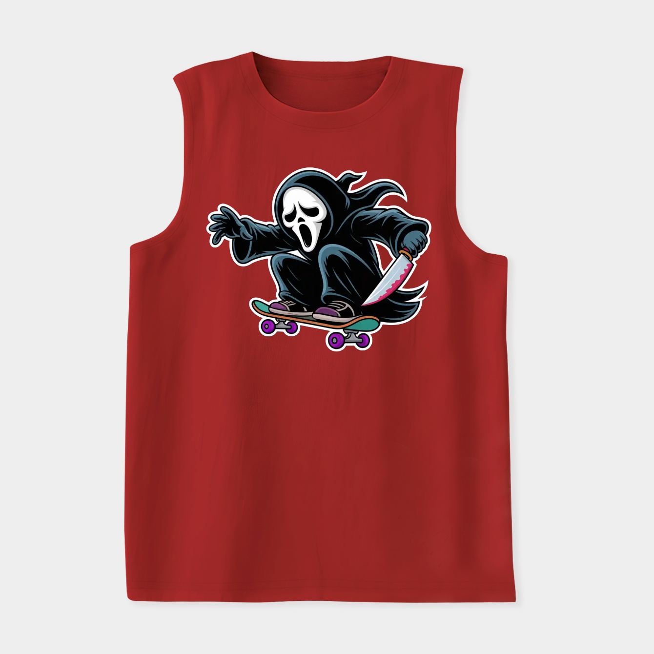 ghostface skate Women's Soft Tank Top