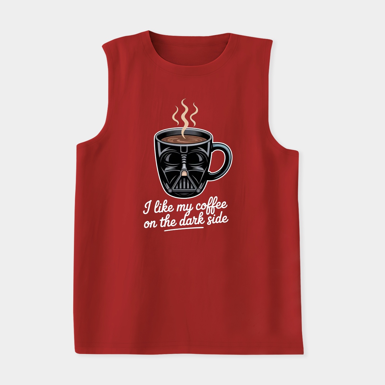 Star Wars Coffee On The Dark Side Women's Soft Tank Top