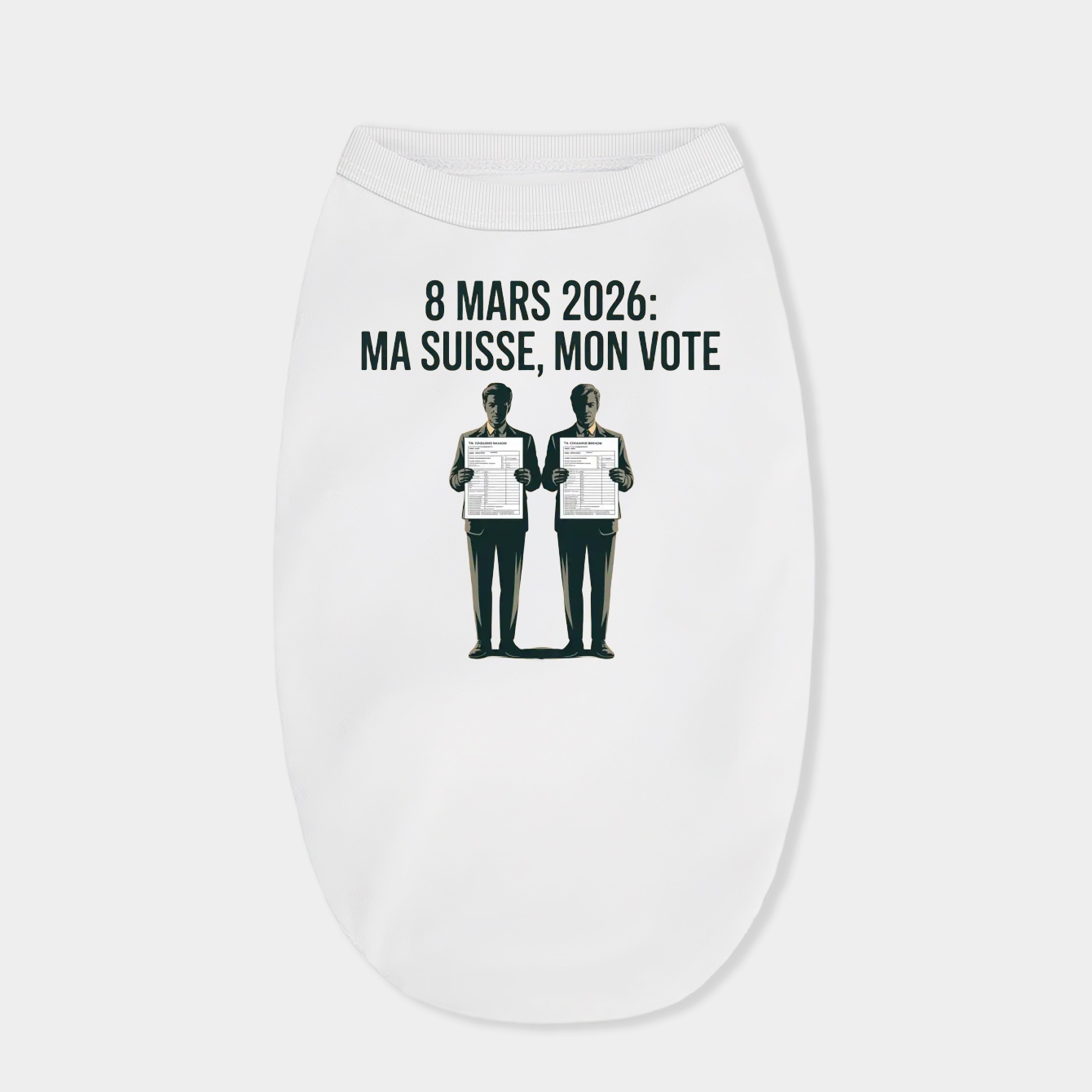 My Switzerland, My Vote 2026 Dog Shirt