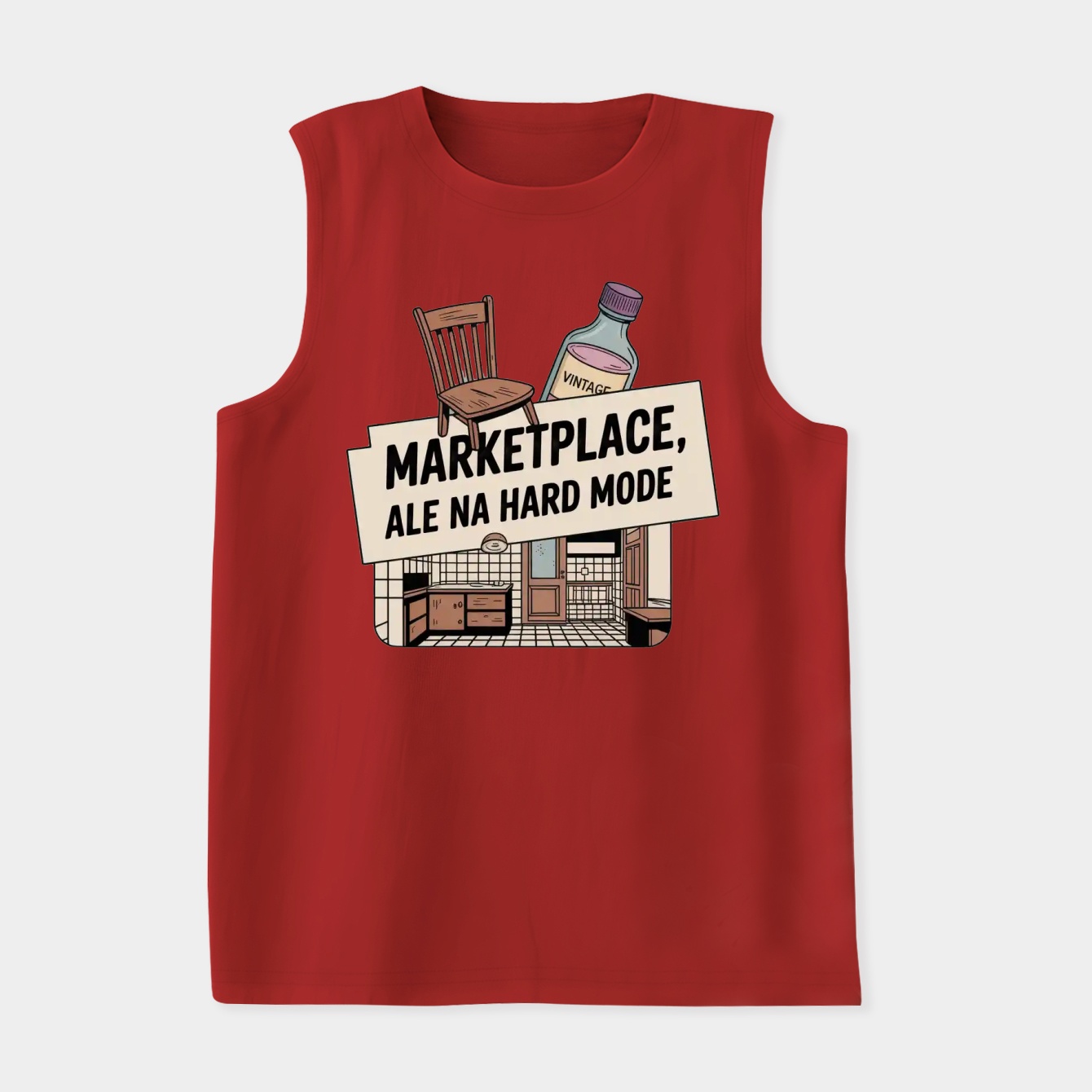 Hard Mode Vintage Marketplace Chaos Women's Soft Tank Top