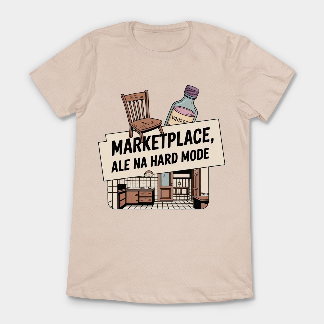 Hard Mode Vintage Marketplace Chaos Women's T-Shirt