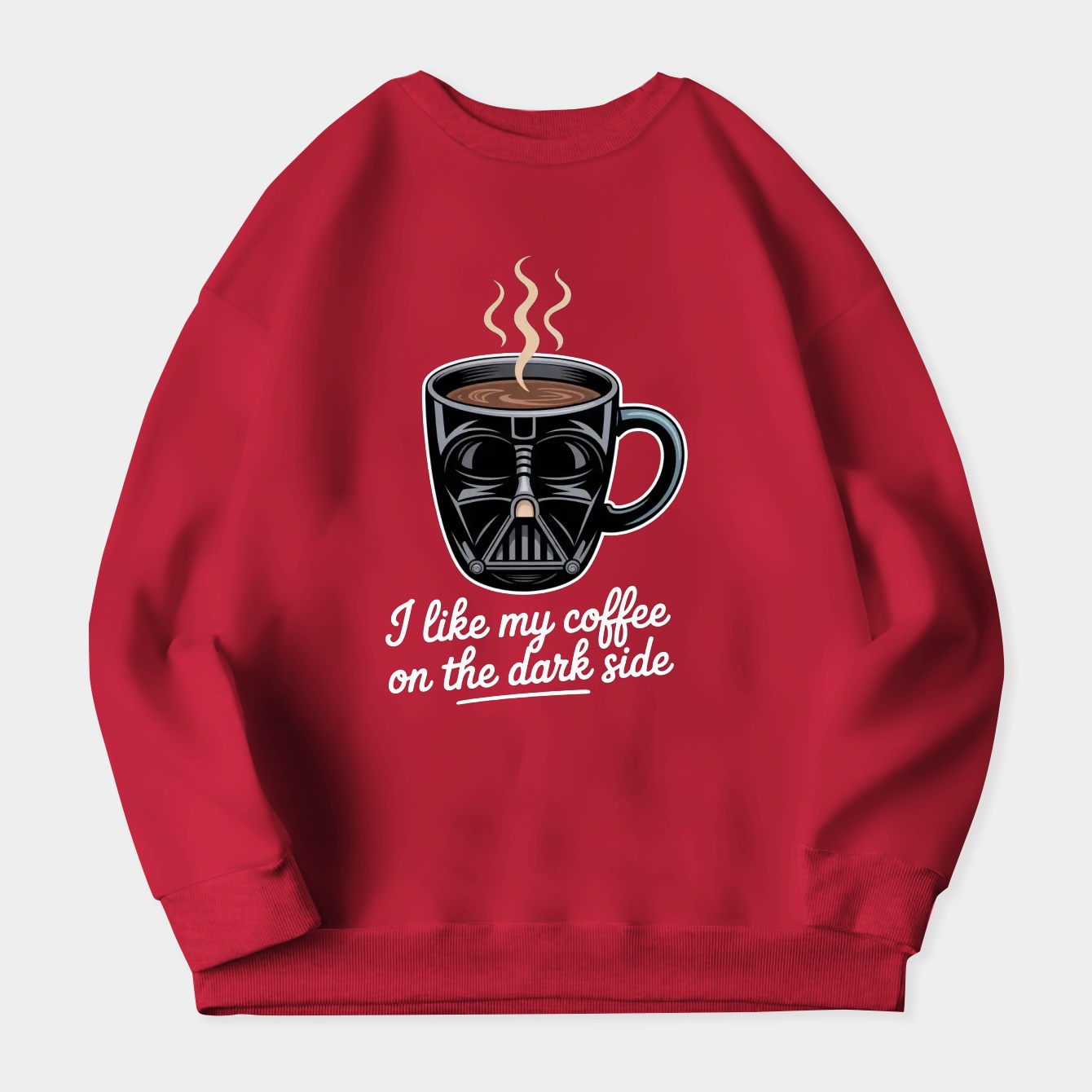 Star Wars Coffee On The Dark Side Women's Crewneck Sweatshirt