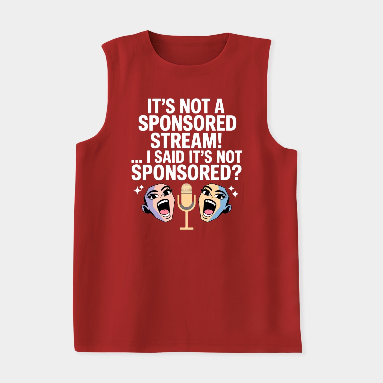 Not A Sponsored Stream Shenanigans Women's Soft Tank Top