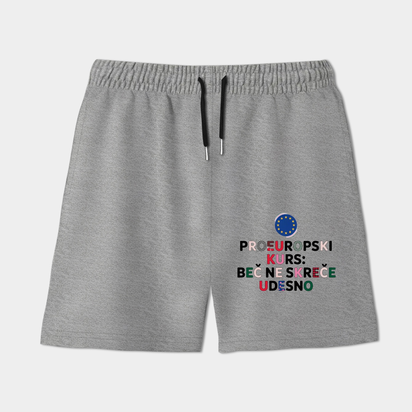 Pro-European Vienna Stays Center Women's Shorts