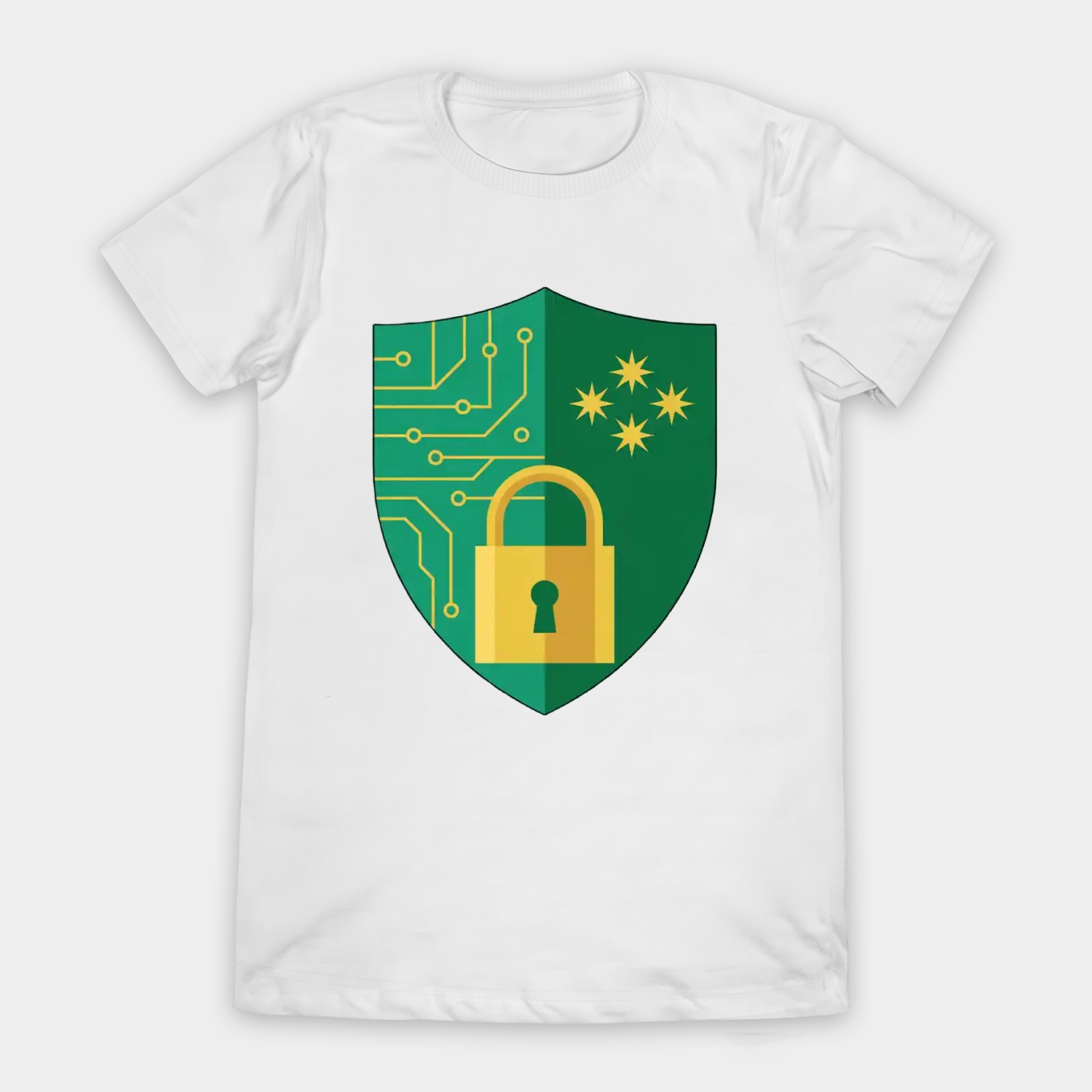 Southern Cross AI Security Shield Women's T-Shirt