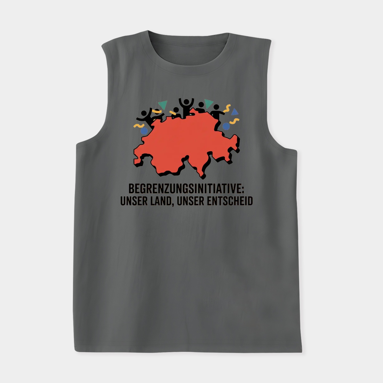 Crowded Switzerland, Our Decision Women's Soft Tank Top