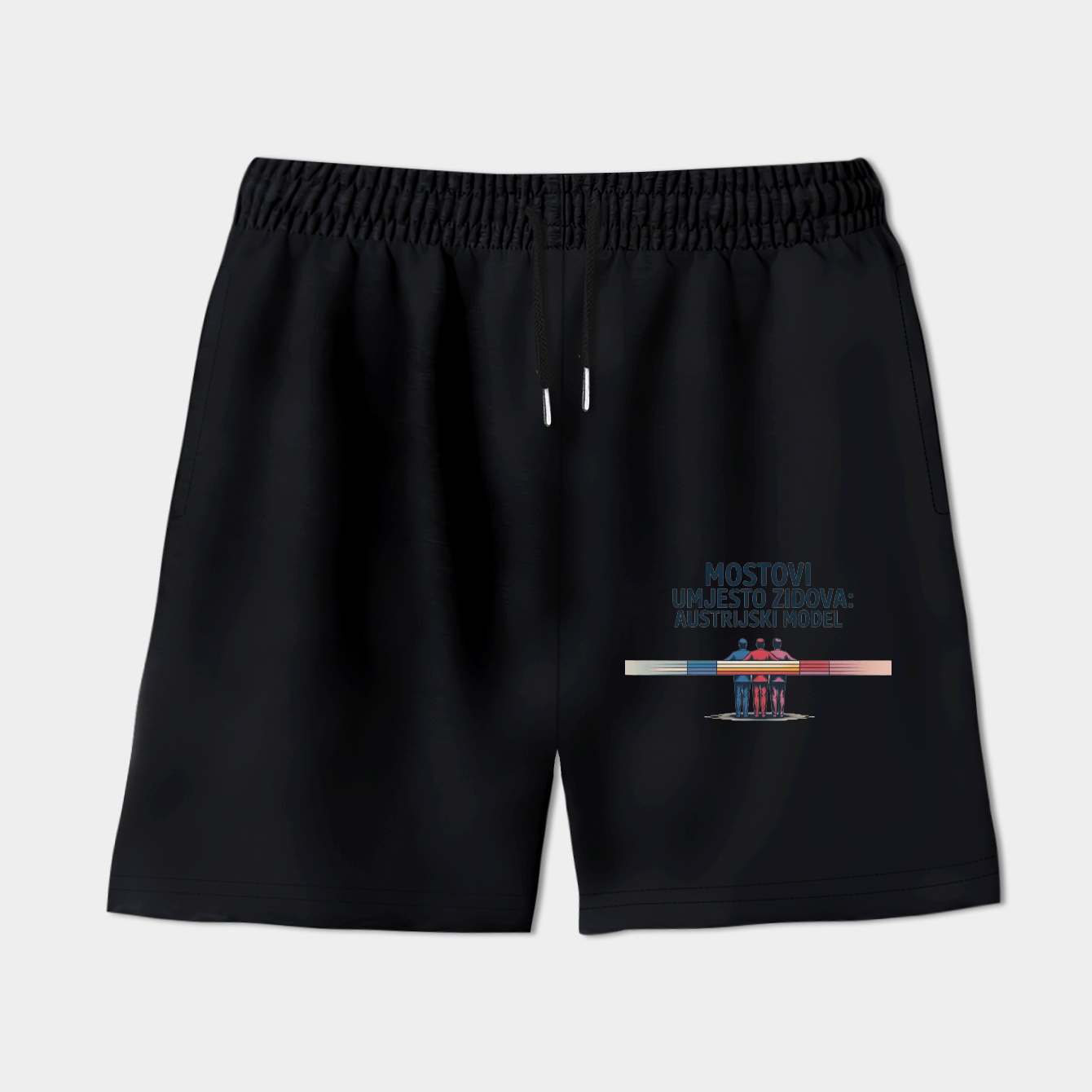 Bridges Not Walls: Austrian Model Women's Shorts