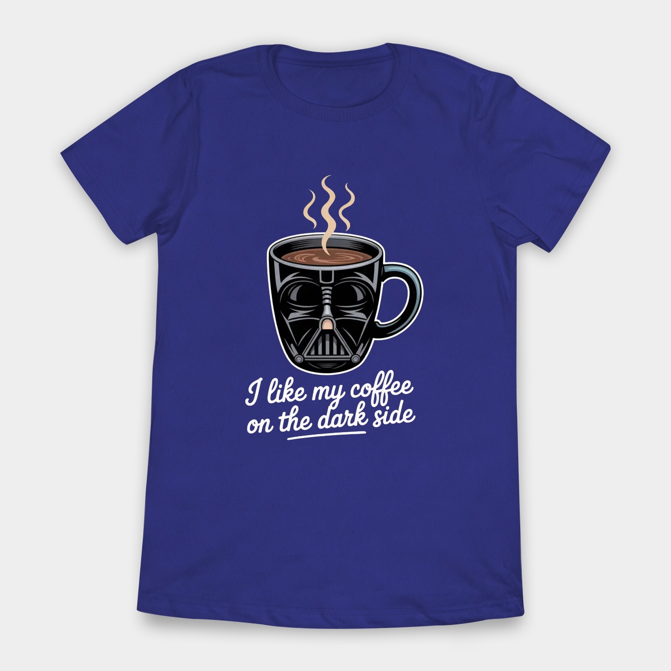 Star Wars Coffee On The Dark Side Women's T-Shirt