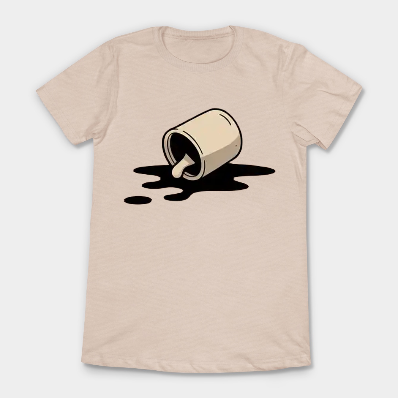 Steampunk Storytime: Spilled Coffee Saga Women's T-Shirt