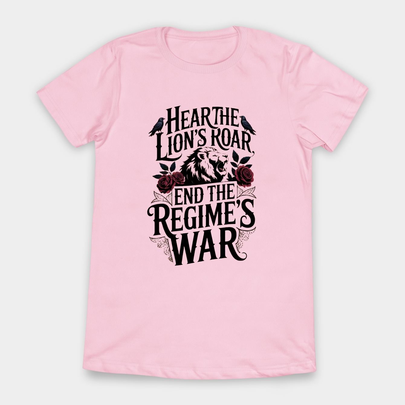 Lion’s Roar Against the Regime Women's T-Shirt