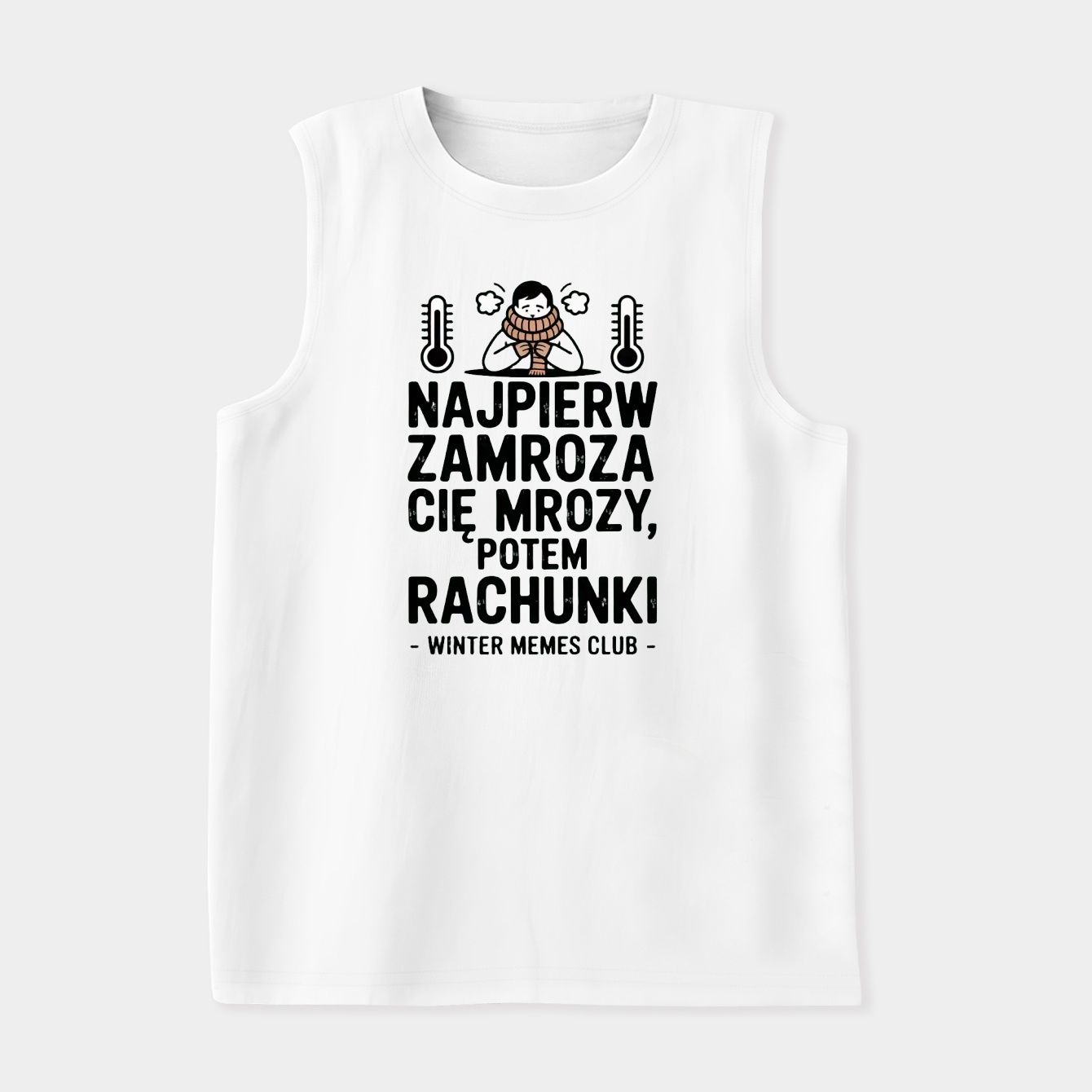 Frozen Bills Winter Memes Club Women's Soft Tank Top
