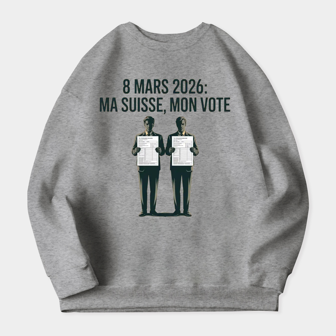 My Switzerland, My Vote 2026 Women's Crewneck Sweatshirt