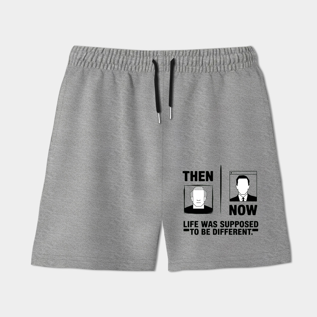 Then vs Now: Different Life Women's Shorts