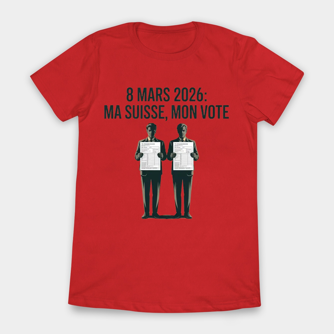 My Switzerland, My Vote 2026 Women's T-Shirt