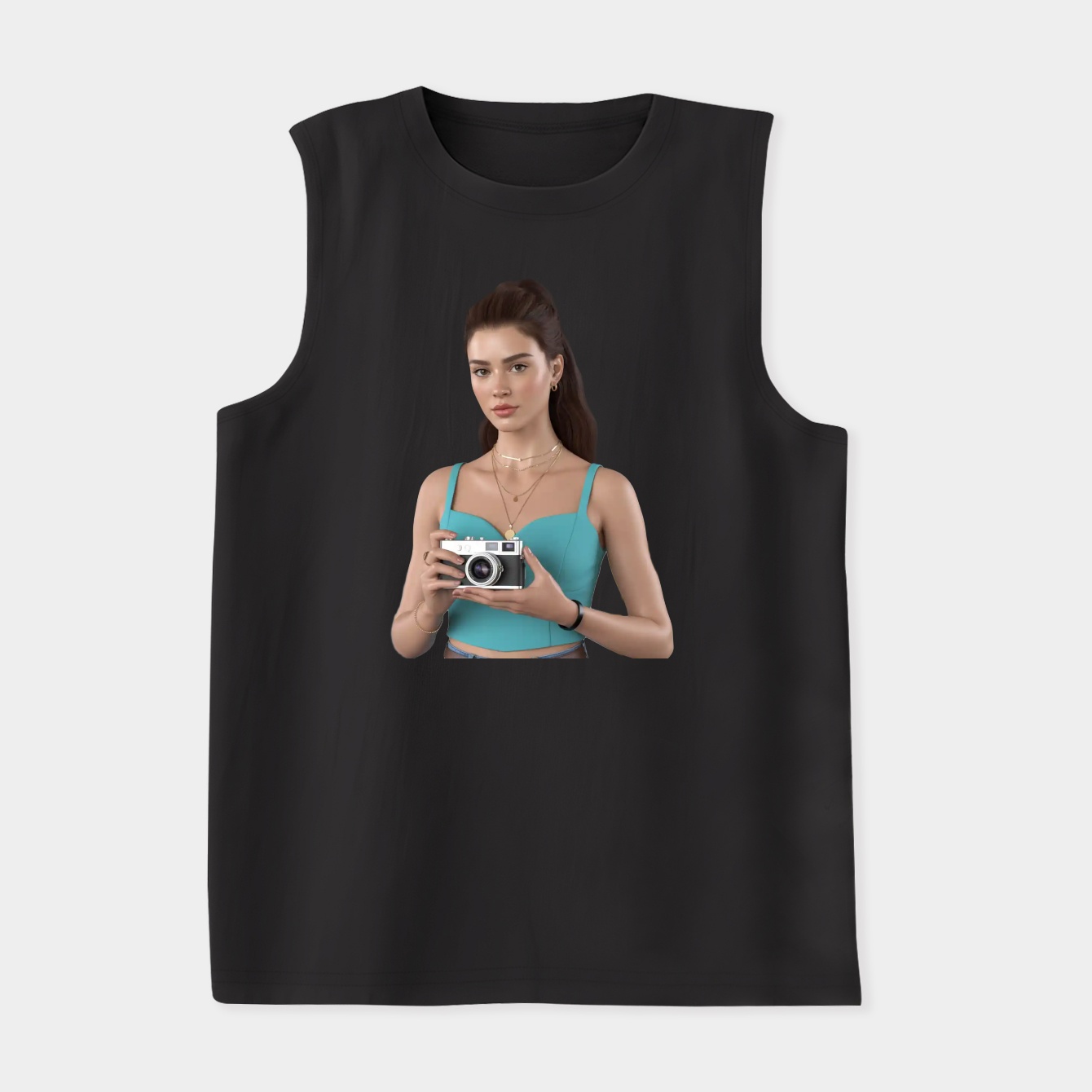 Sofia Carson Is Beautiful Woman Women's Soft Tank Top