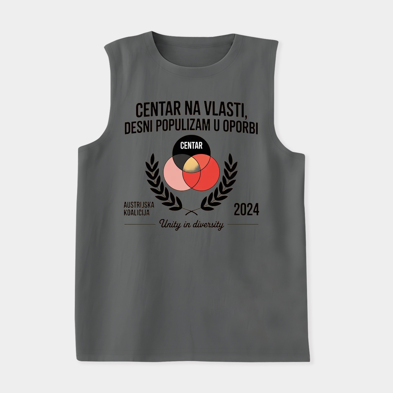 Austrian Coalition Unity Venn Women's Soft Tank Top