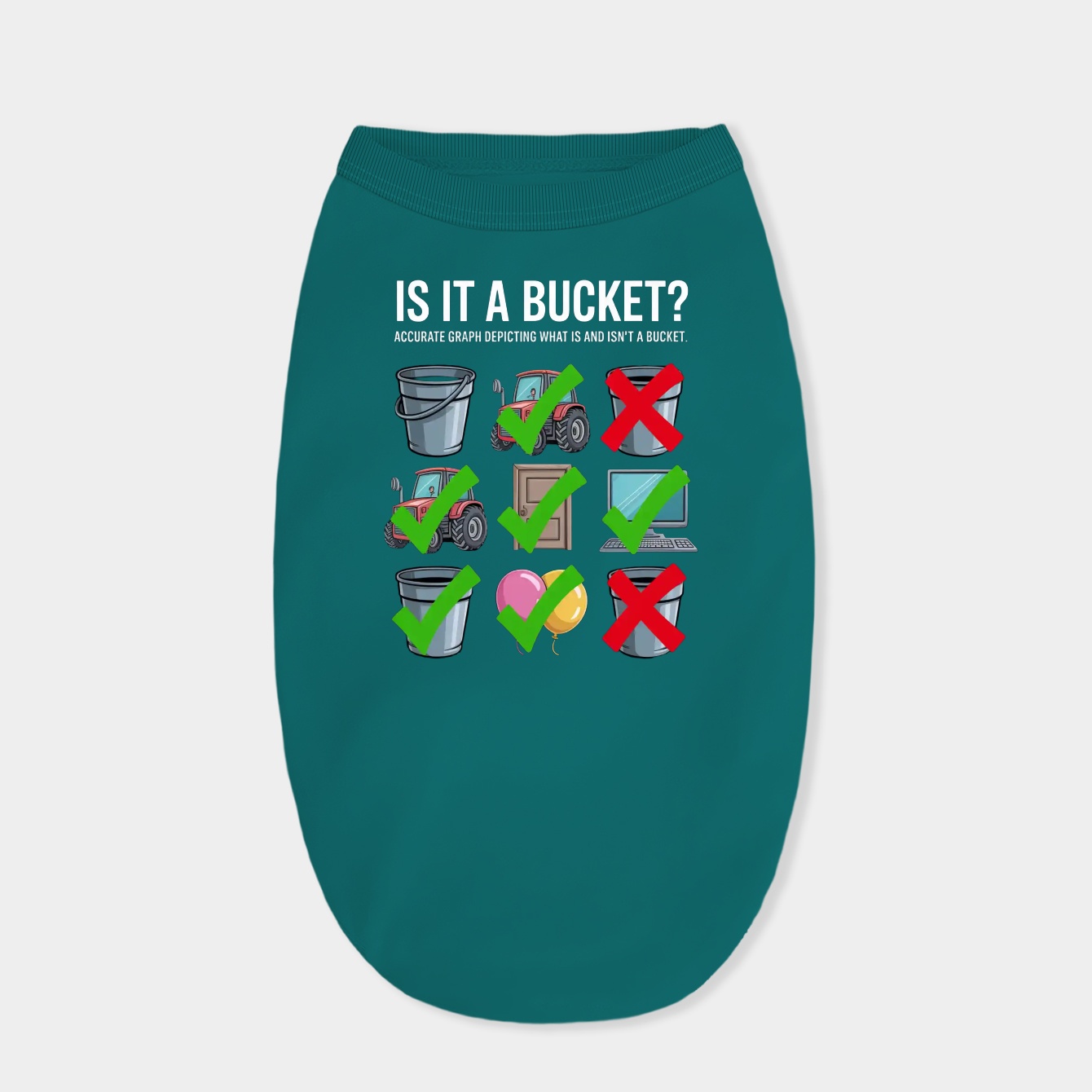 Is It a Bucket? Quiz // The Stanley Parable Dog Shirt