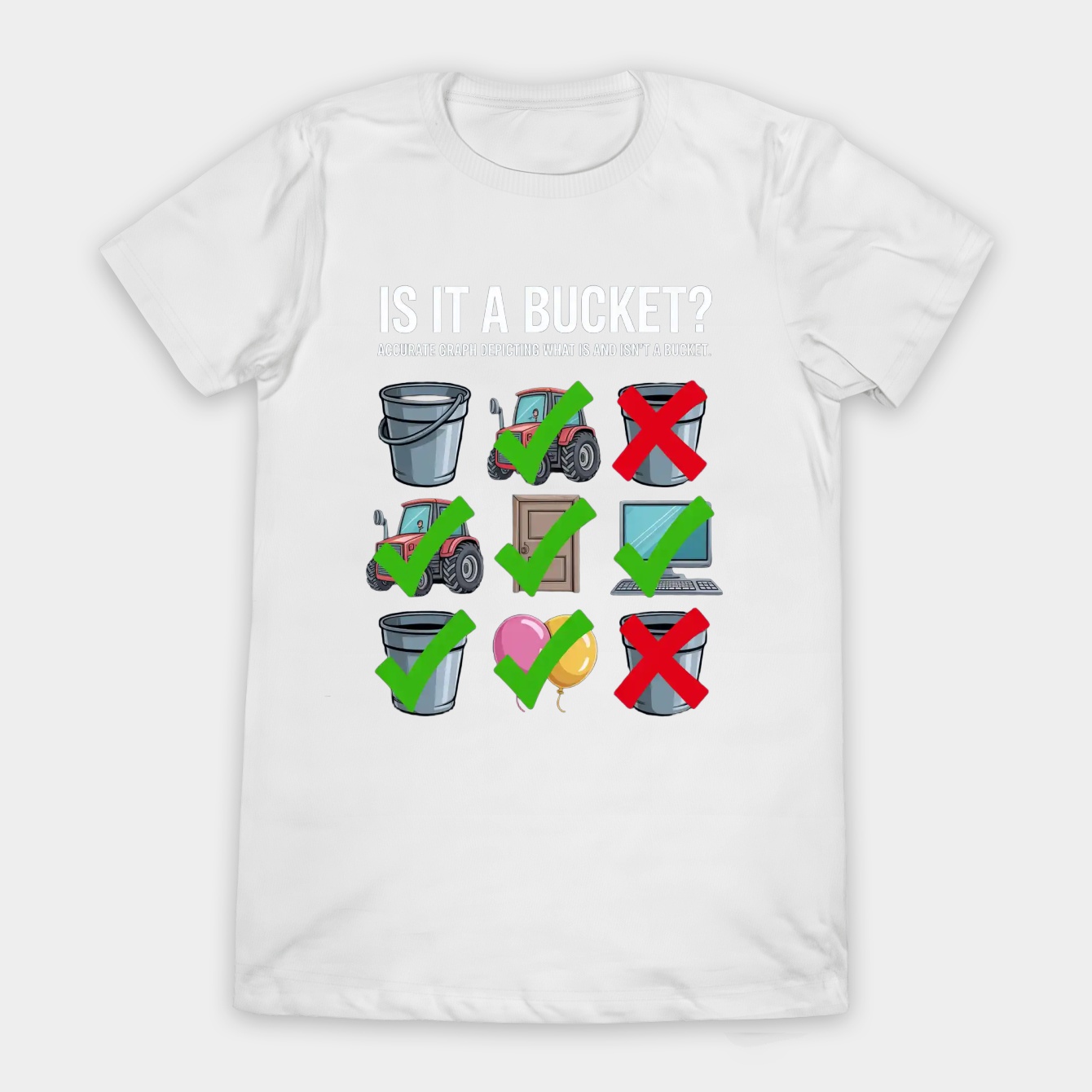 Is It a Bucket? Quiz // The Stanley Parable Women's T-Shirt
