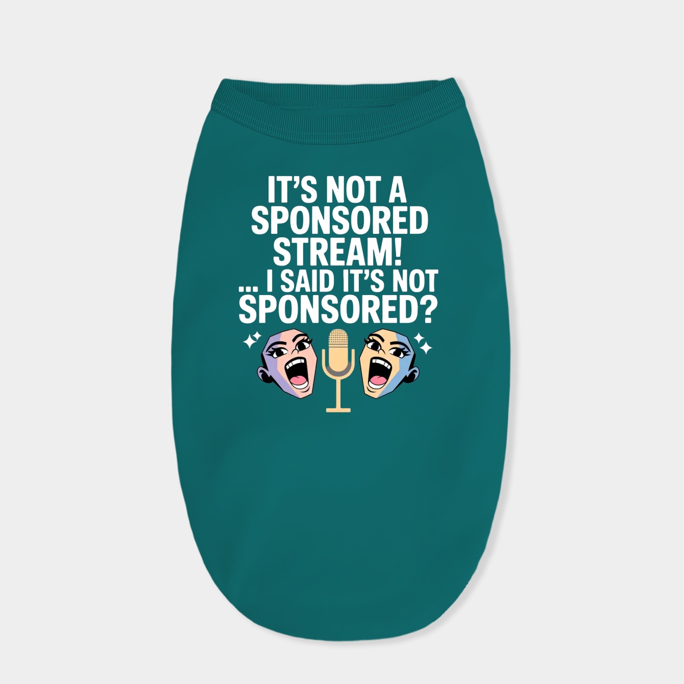 Not A Sponsored Stream Shenanigans Dog Shirt