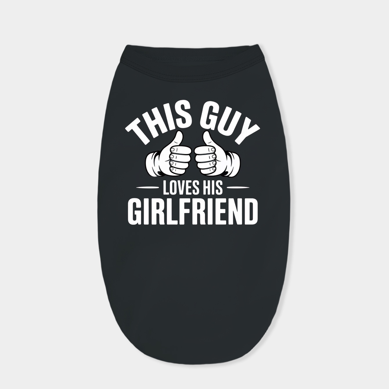 This Guy Loves His Girlfriend Dog Shirt