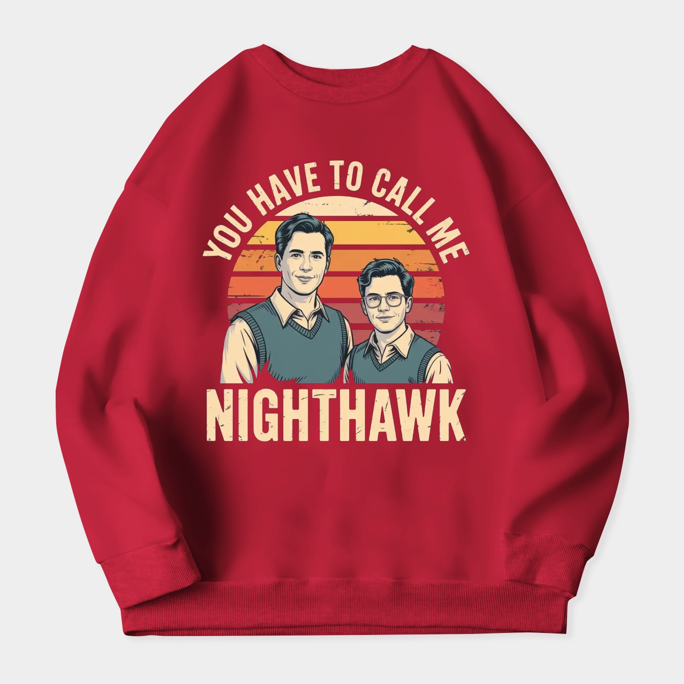 step brothers nighthawk Women's Crewneck Sweatshirt