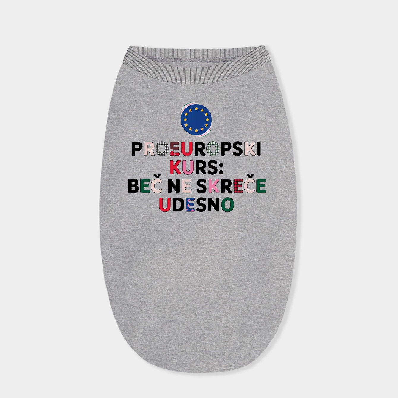 Pro-European Vienna Stays Center Dog Shirt