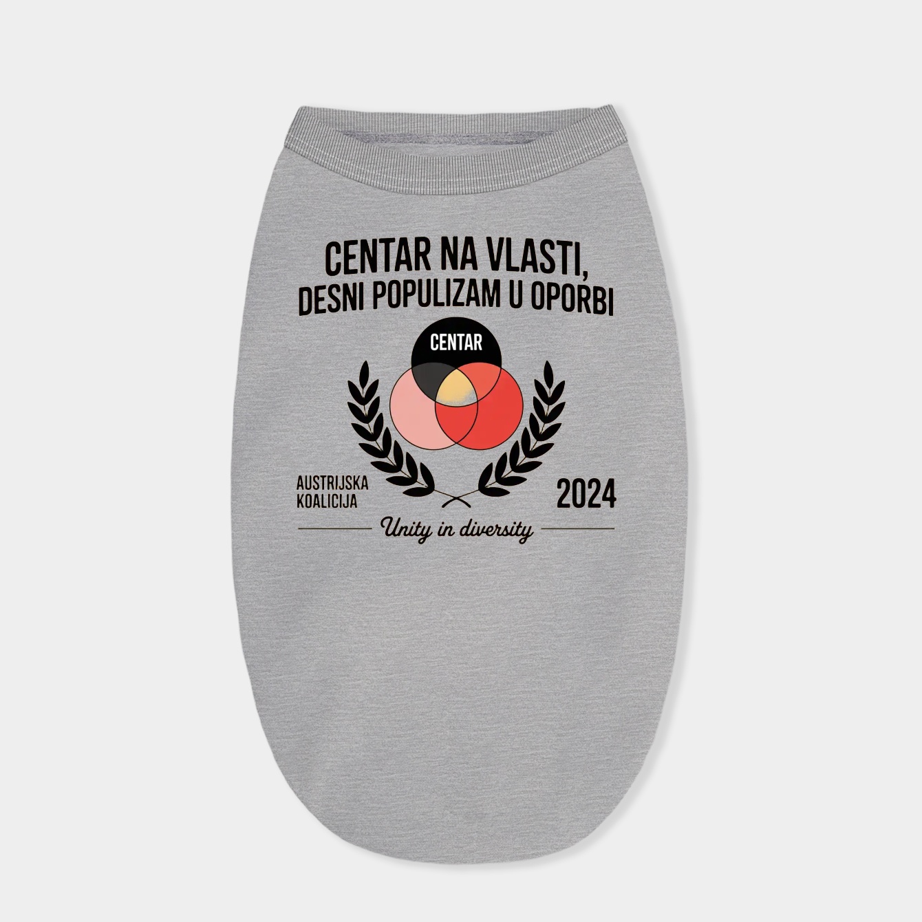 Austrian Coalition Unity Venn Dog Shirt