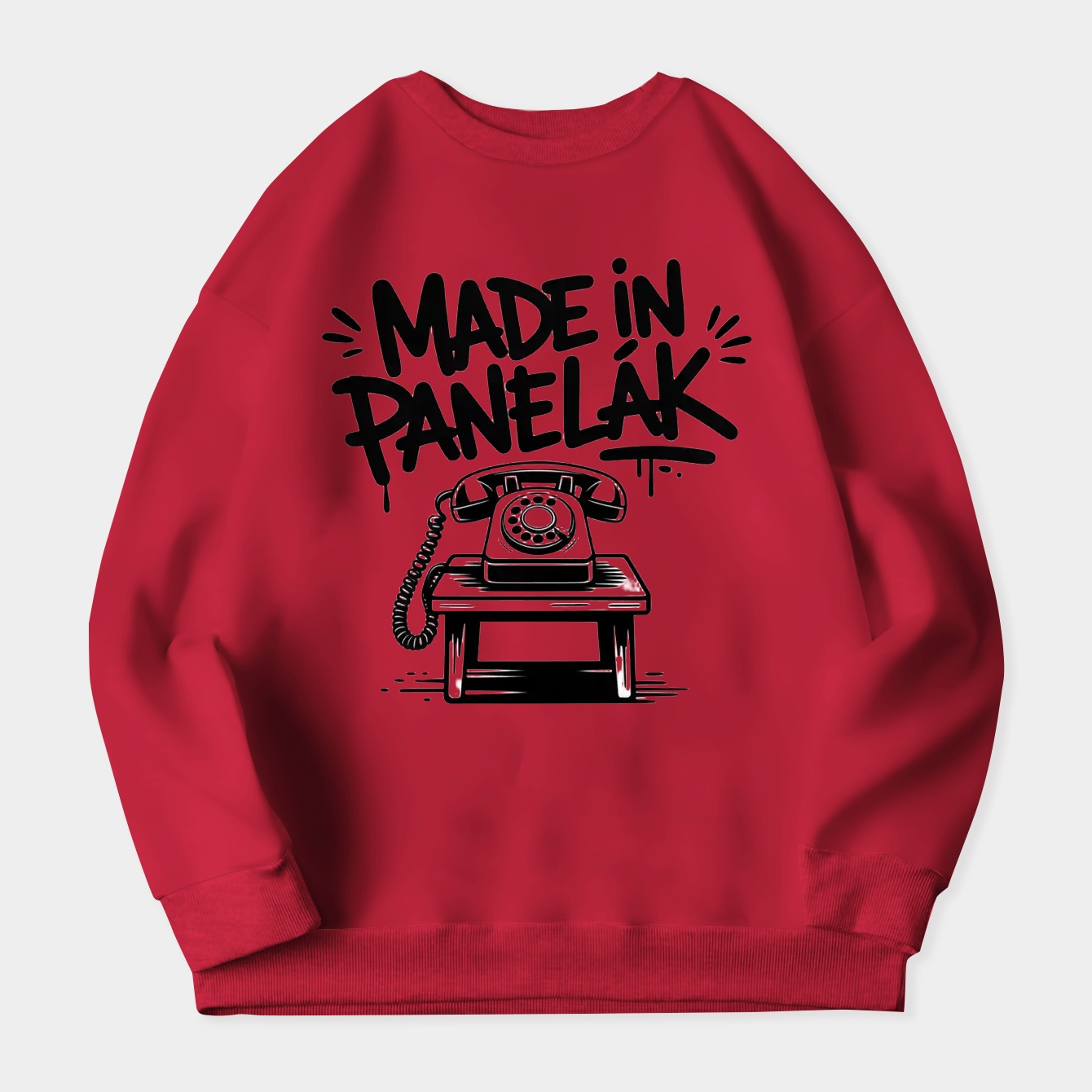 Made in Panelák Street Phone Women's Crewneck Sweatshirt