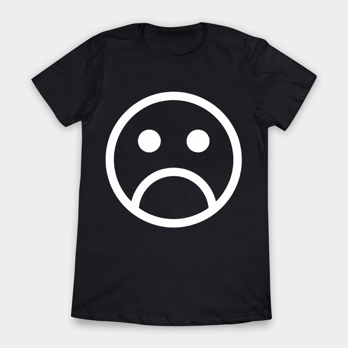 Upside Down Smiley Face Women's T-Shirt