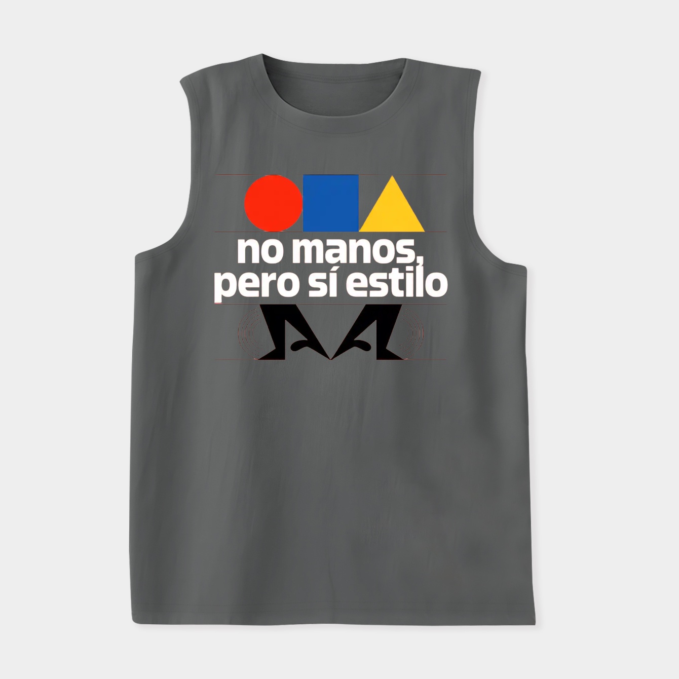 No Hands, All Bauhaus Style Women's Soft Tank Top