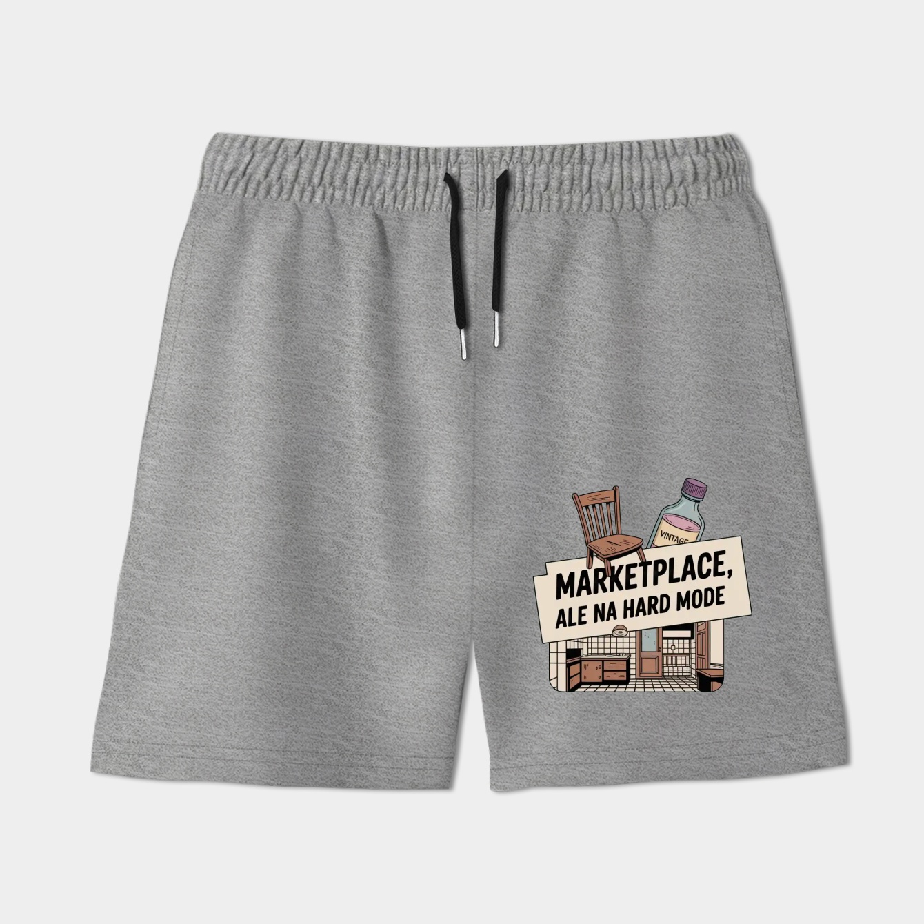 Hard Mode Vintage Marketplace Chaos Women's Shorts