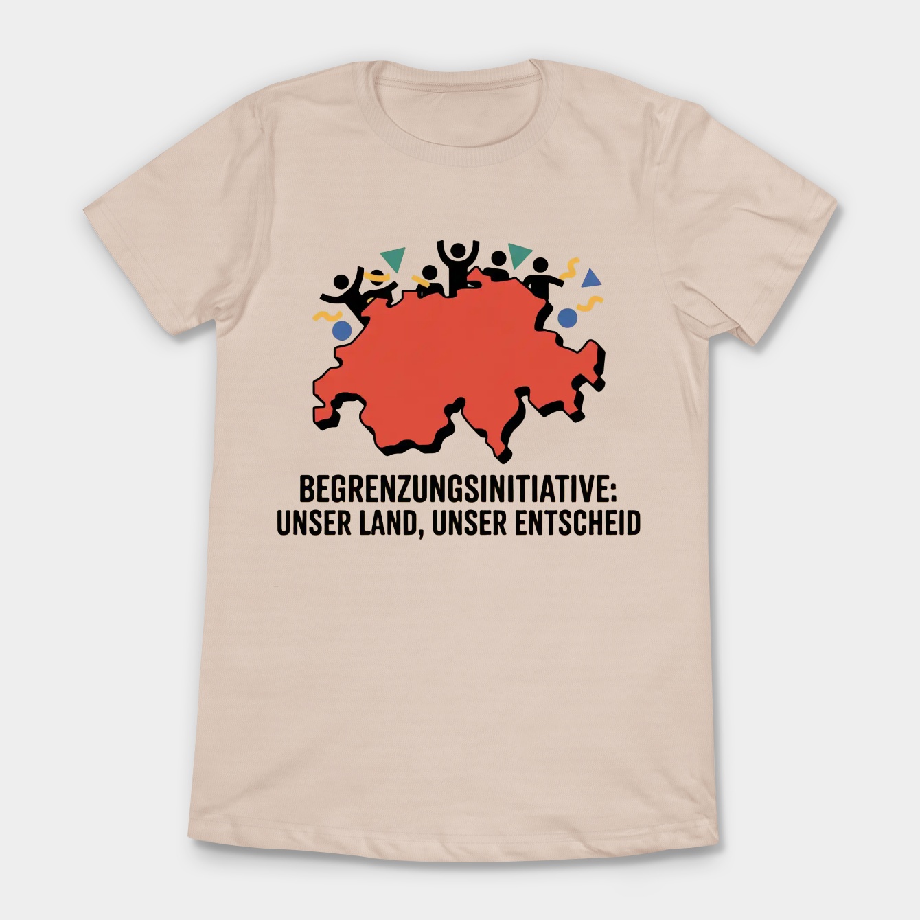 Crowded Switzerland, Our Decision Women's T-Shirt