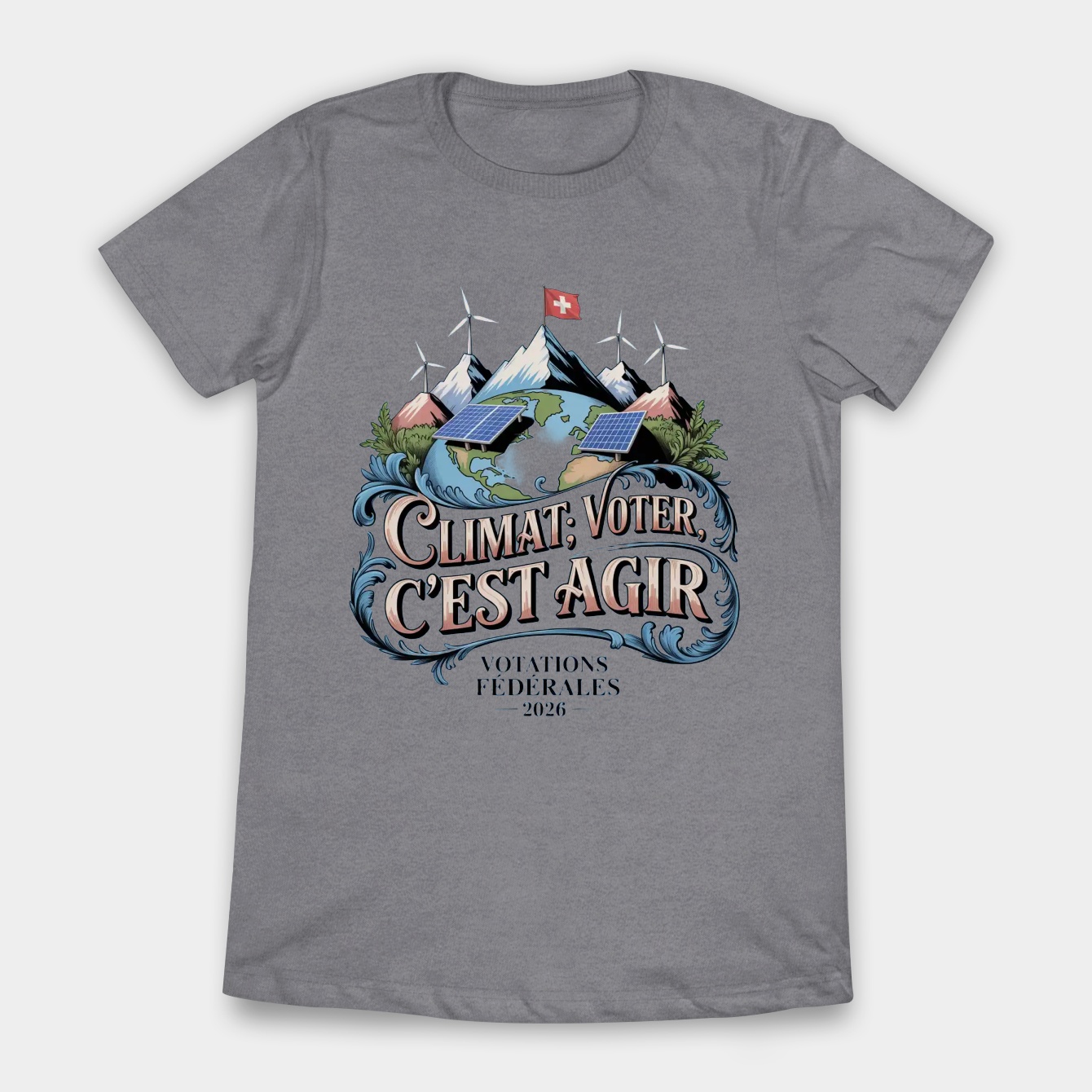 Swiss Climate Vote 2026 Women's T-Shirt