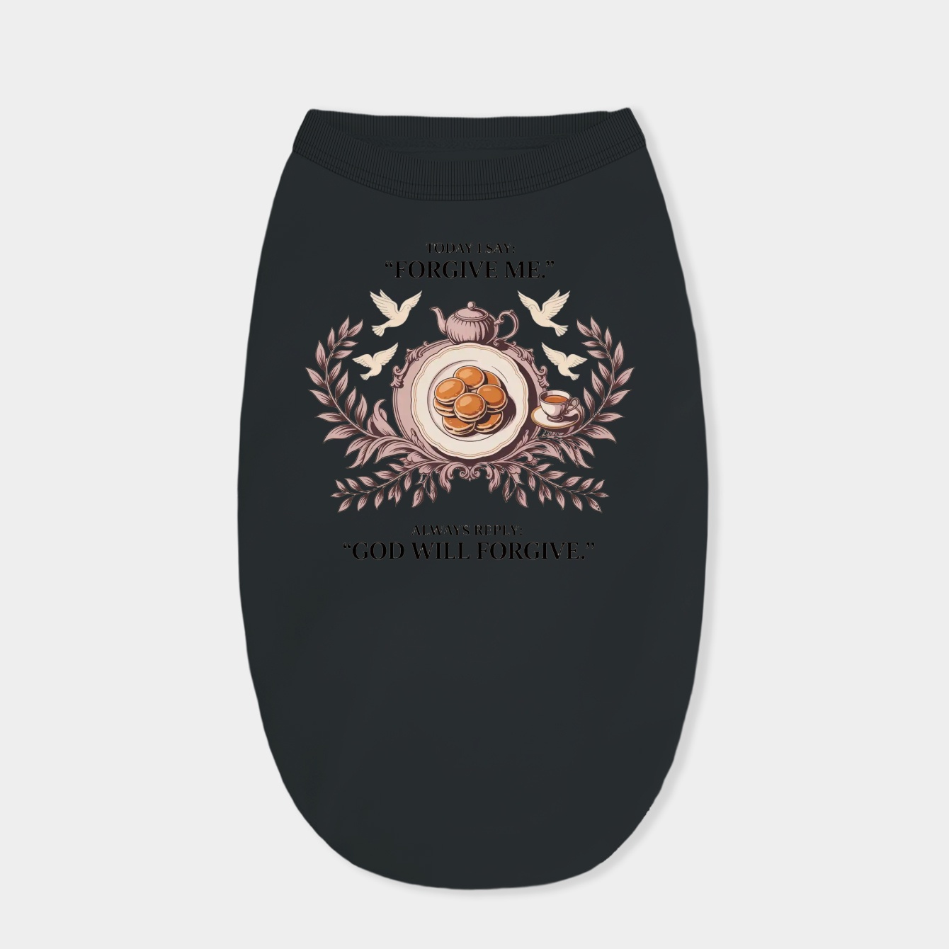 Baroque Breakfast of Forgiveness Dog Shirt