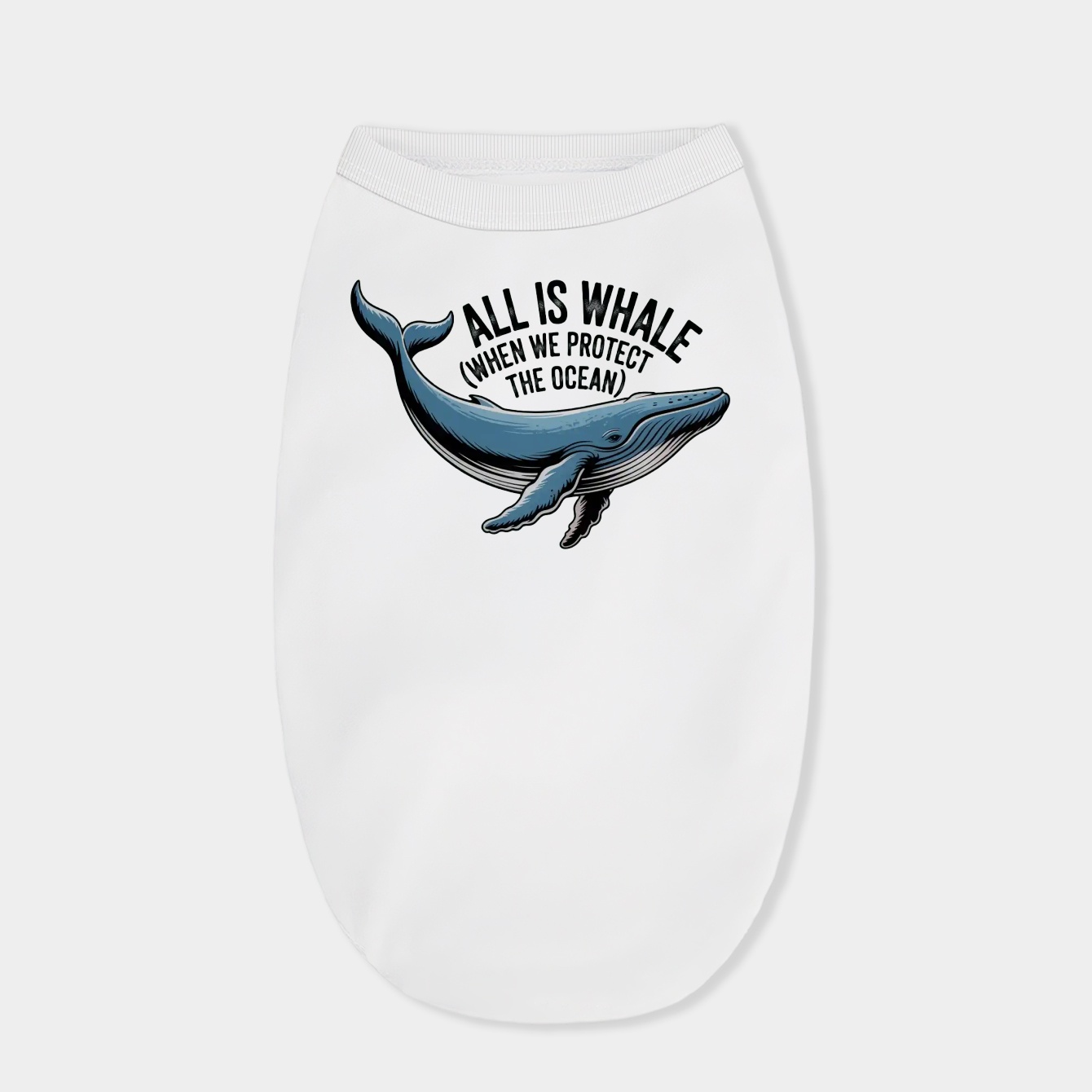 All Is Whale Ocean Protector Dog Shirt