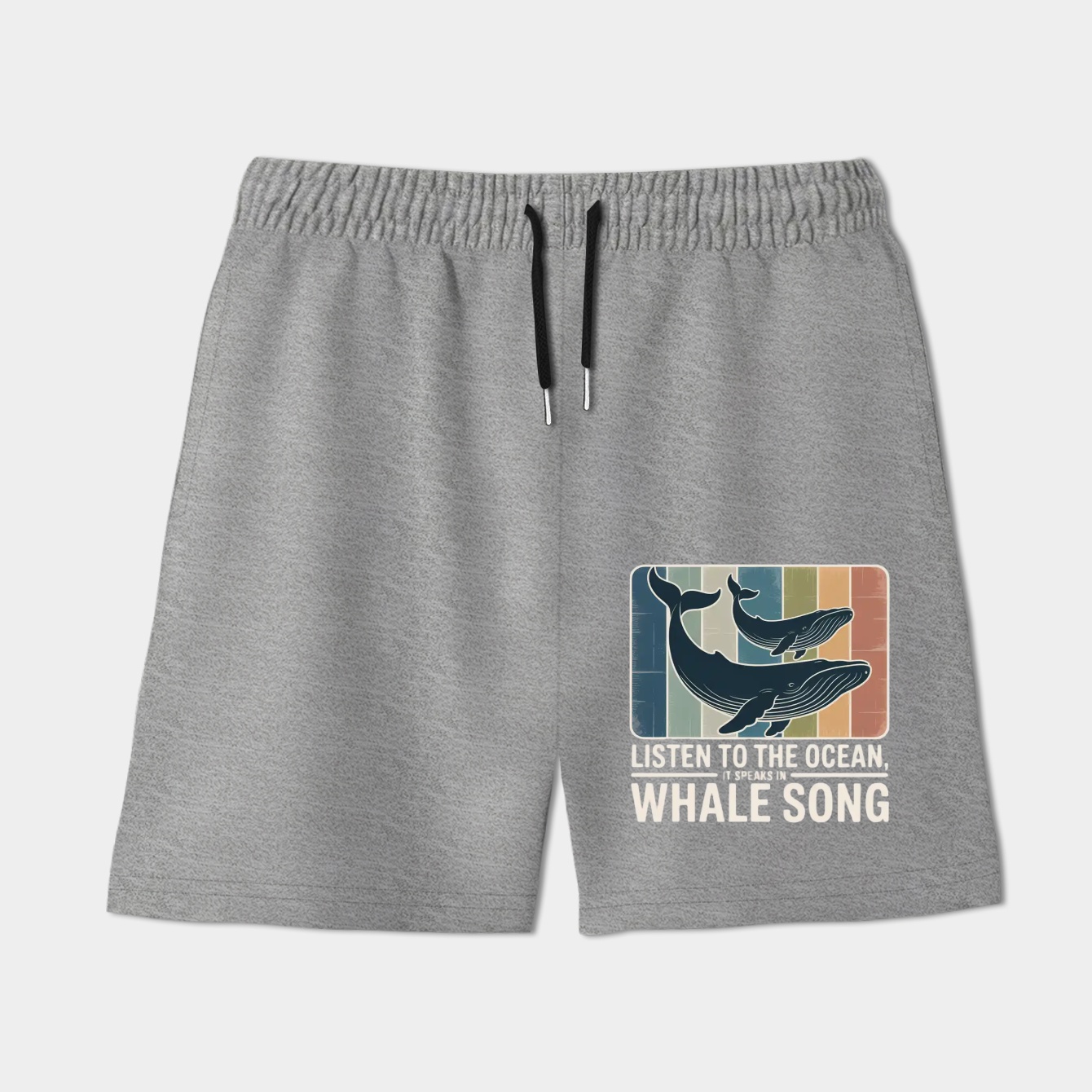 Listen to the Ocean Whales Women's Shorts