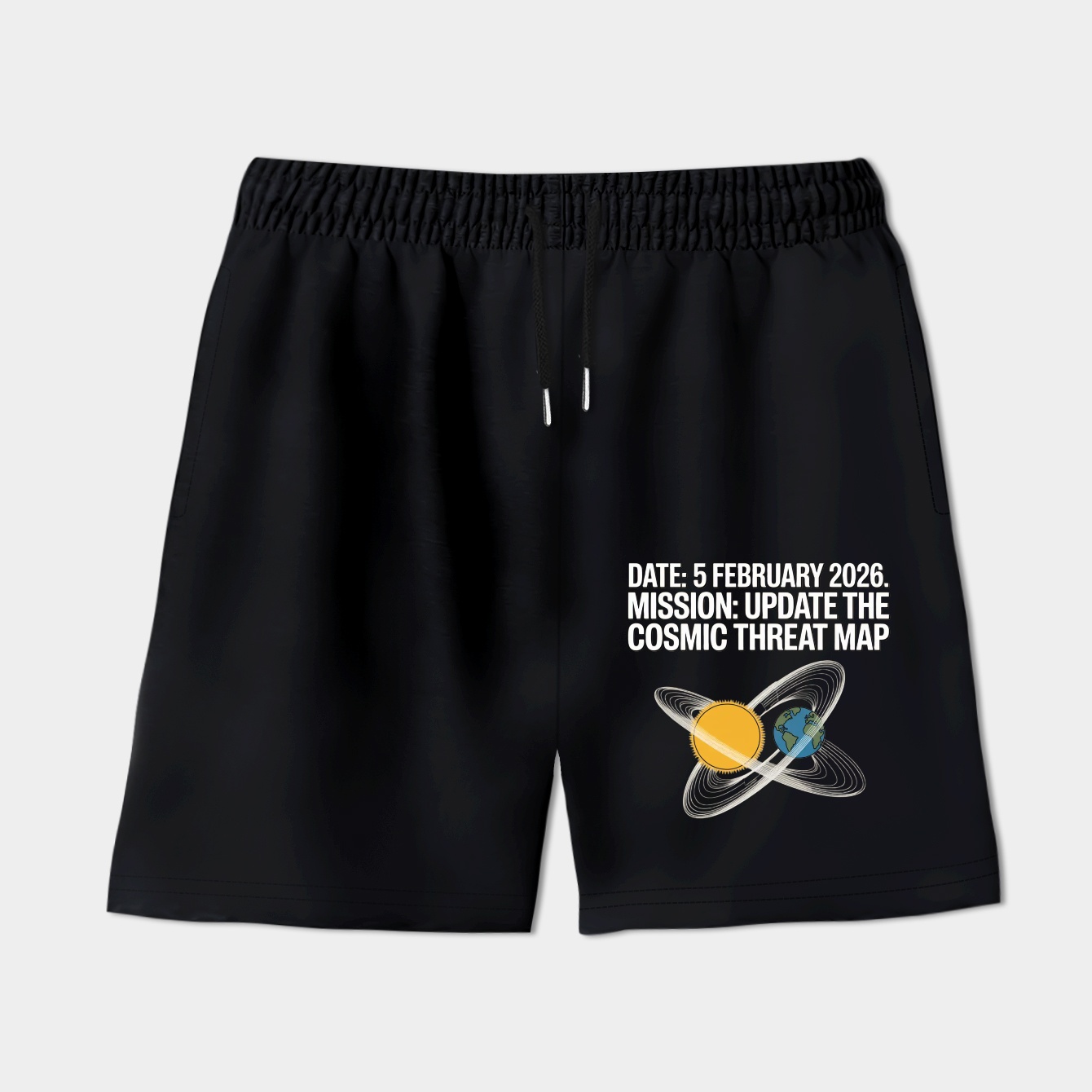 Cosmic Threat Map Mission 2026 Women's Shorts
