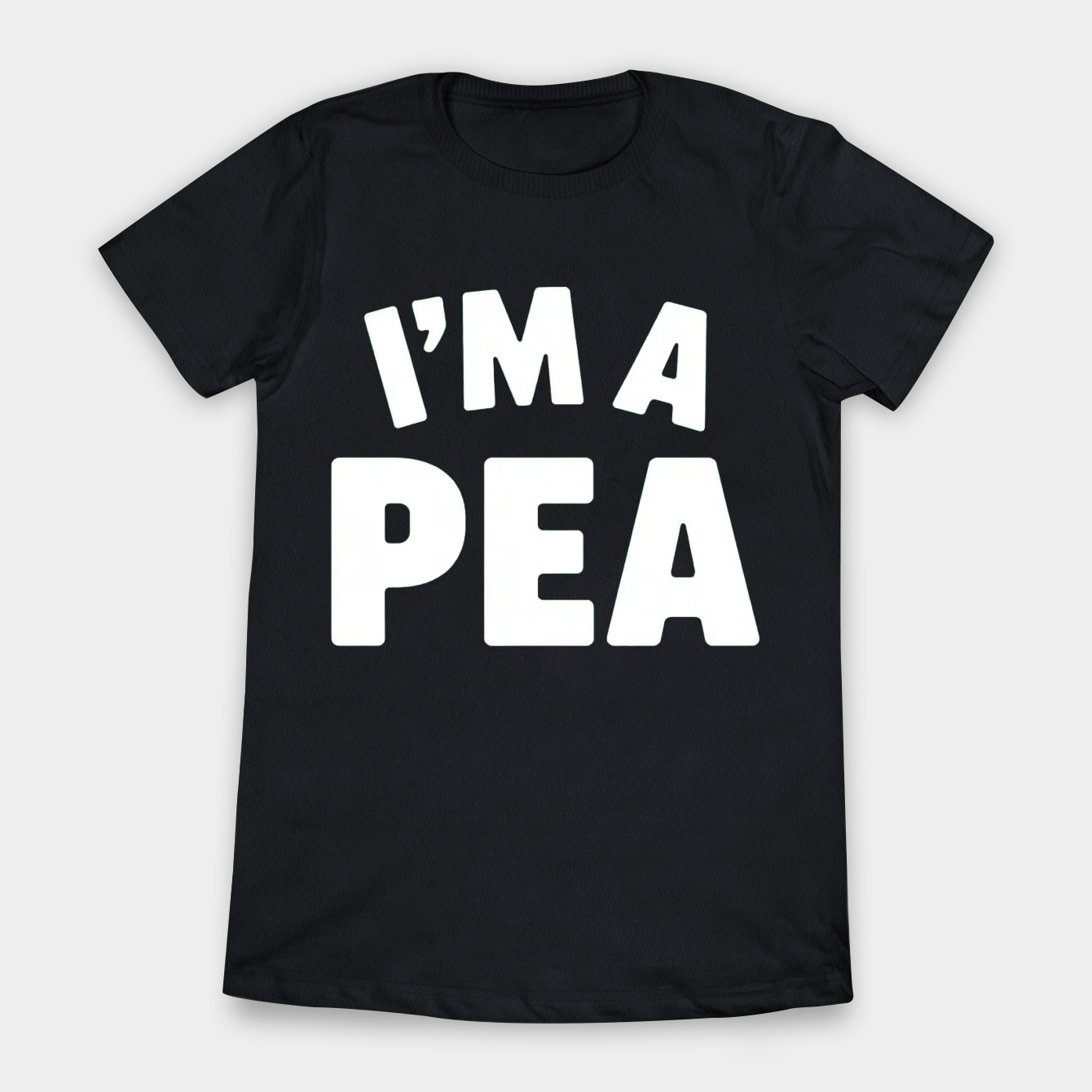 Lazy Fruit Matching Costume I'm a pea Outfit Women's T-Shirt