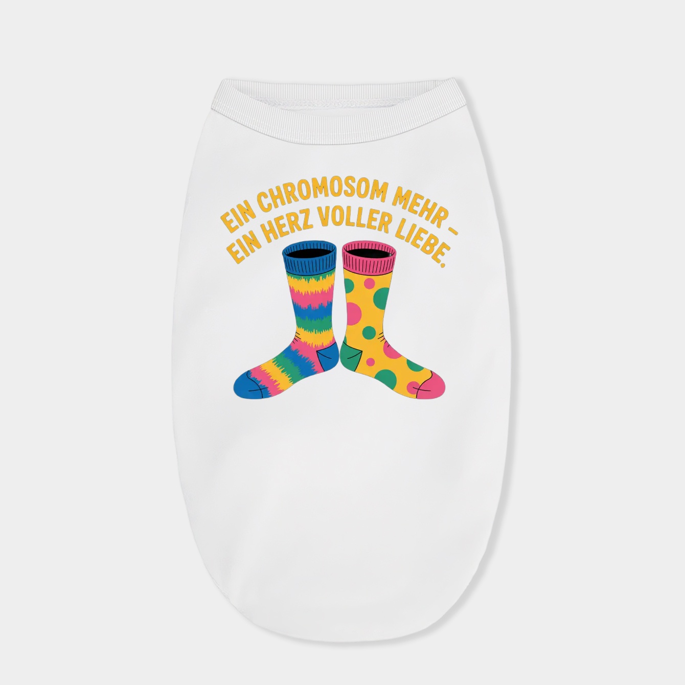 Extra Chromosome, Extra Love Socks Dog Shirt
