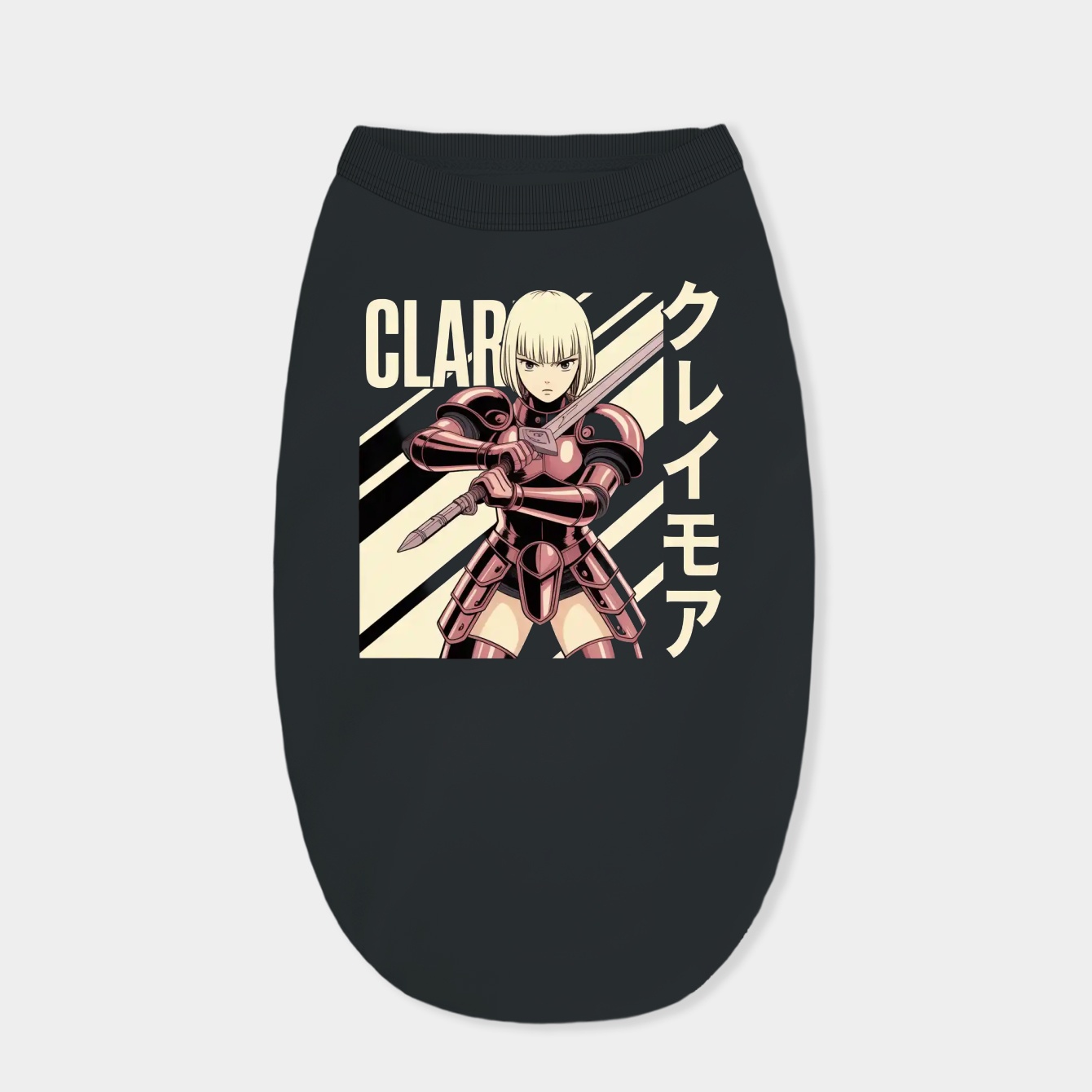 CLARE - Claymore Japanese Manga Dog Shirt