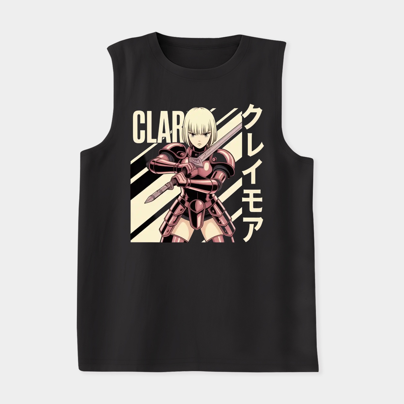 CLARE - Claymore Japanese Manga Women's Soft Tank Top