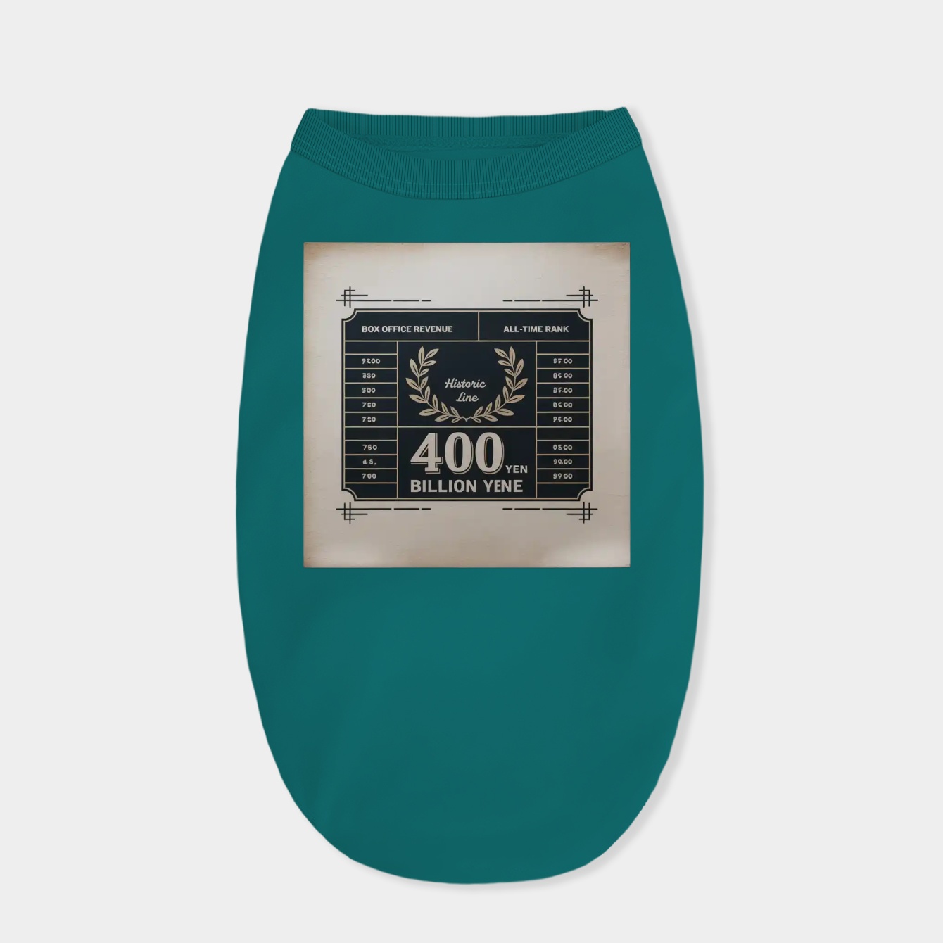 Historic 400 Billion Yen Milestone Dog Shirt