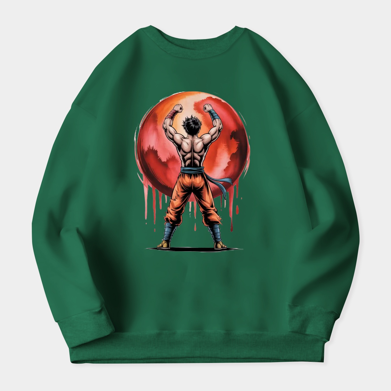 Goku - Spirit Bomb Women's Crewneck Sweatshirt