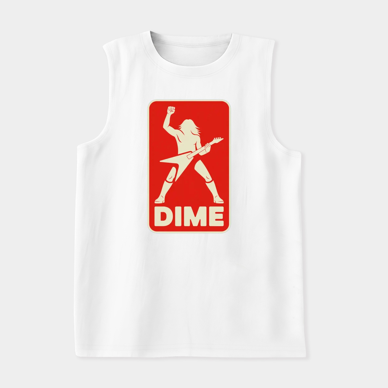 Dime Dimebag Darrell Sport Logo Women's Soft Tank Top