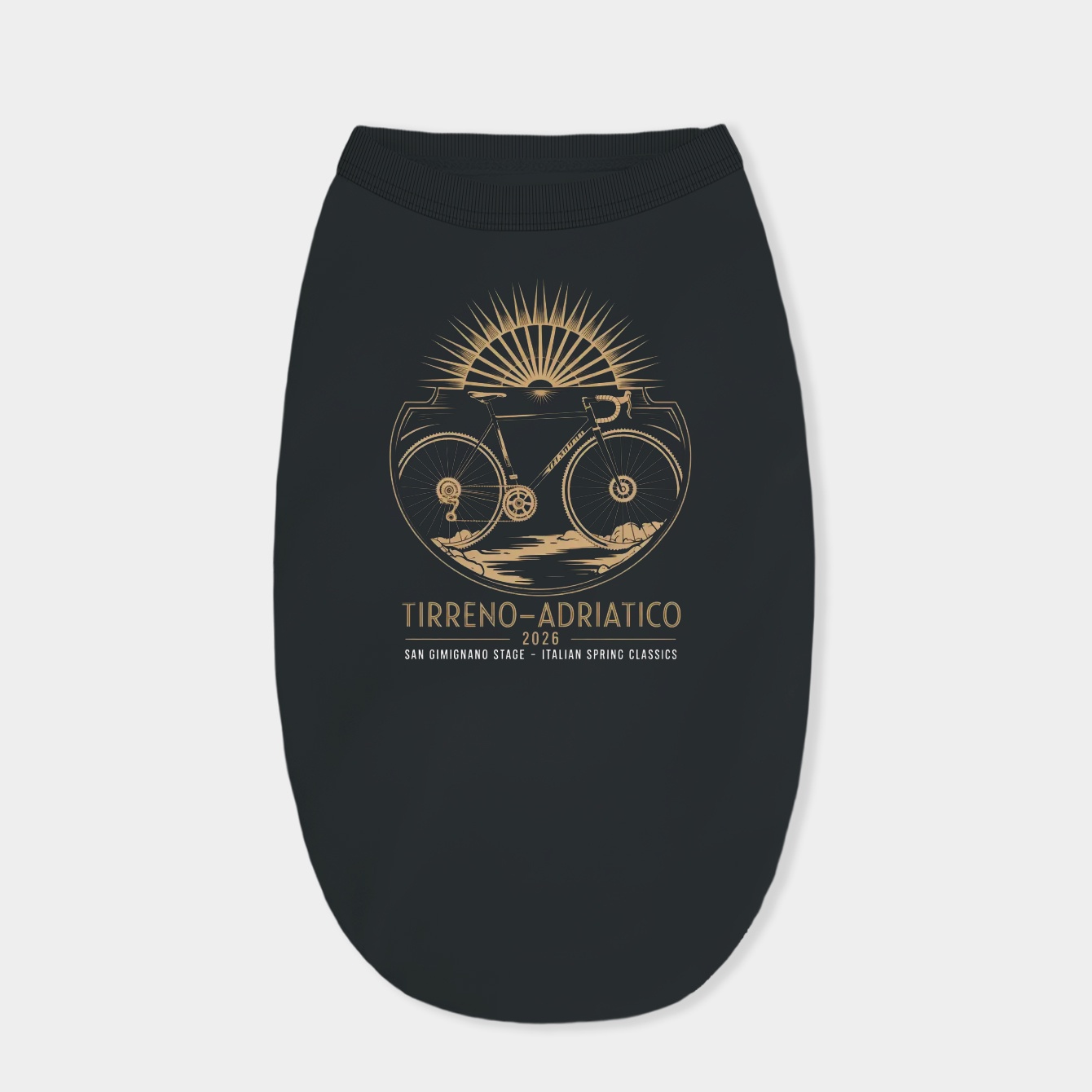 Tirreno–Adriatico Tuscan Sprint Classic Dog Shirt
