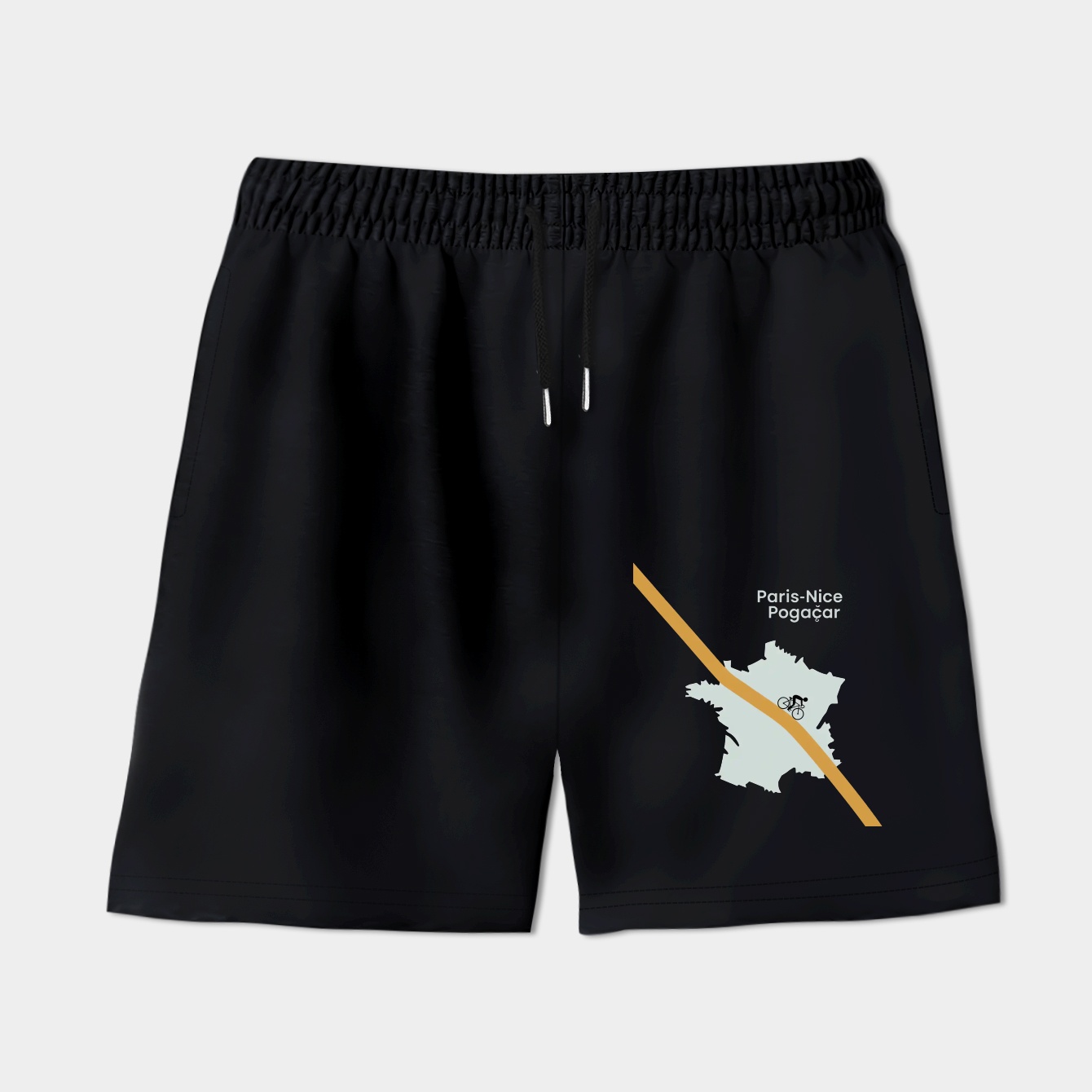 Paris–Nice Pogačar Route Map Women's Shorts