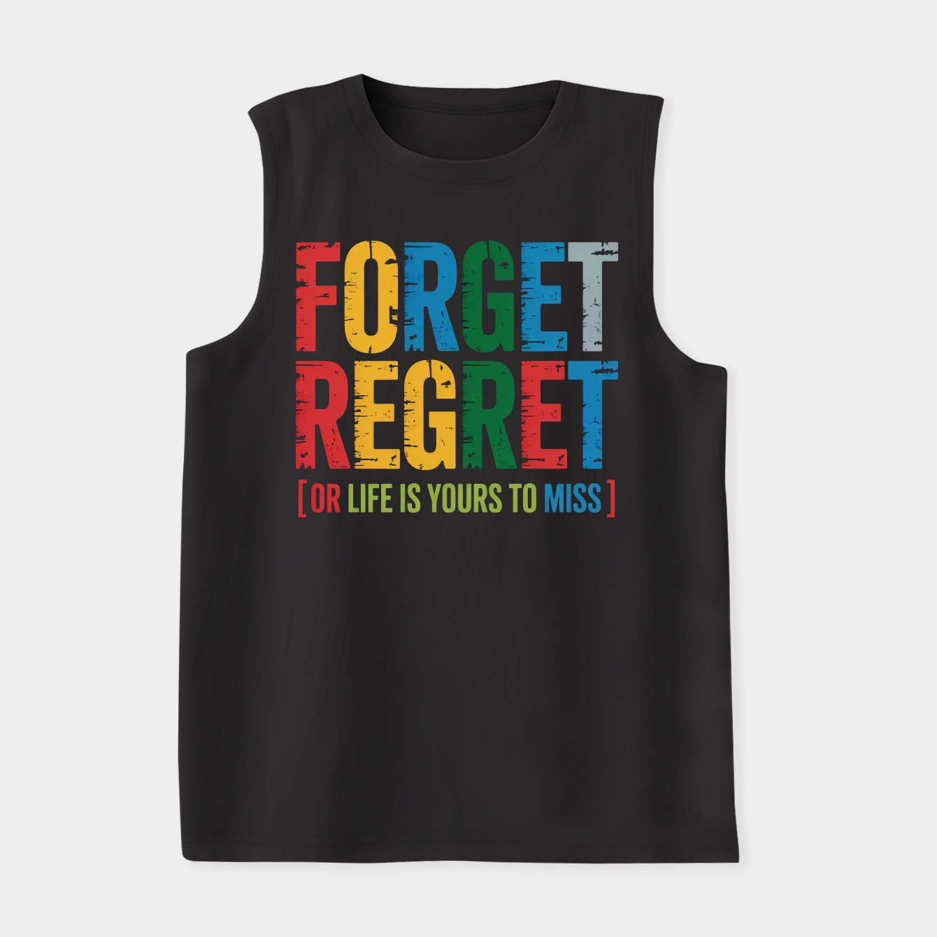 Forget Regret Women's Soft Tank Top