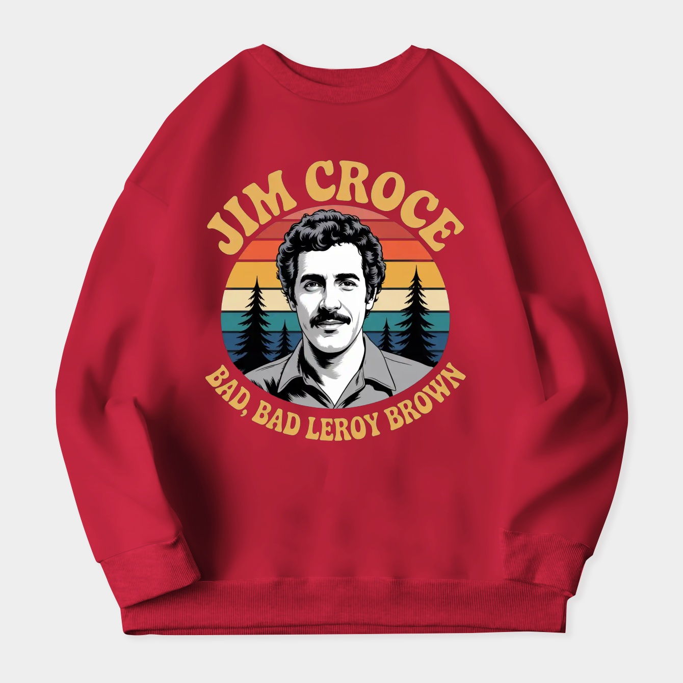 Jim Croce Bad Leroy Brown Women's Crewneck Sweatshirt