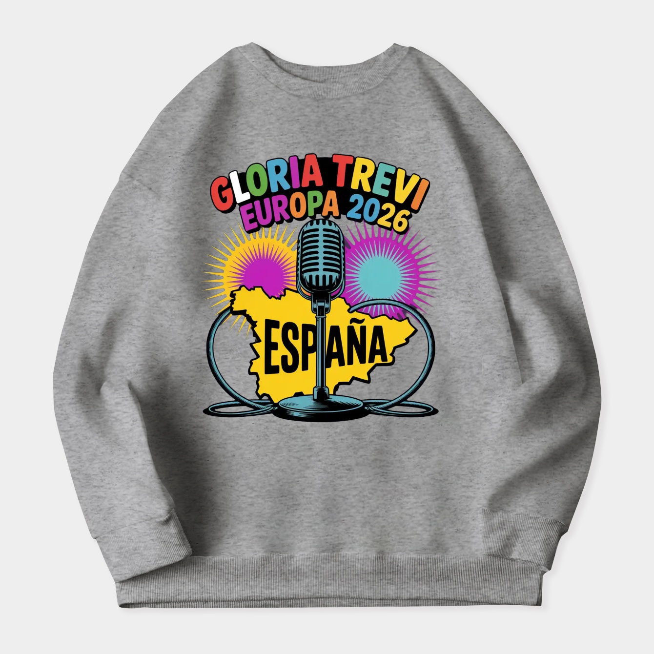 Gloria Trevi España Pop Tour Women's Crewneck Sweatshirt