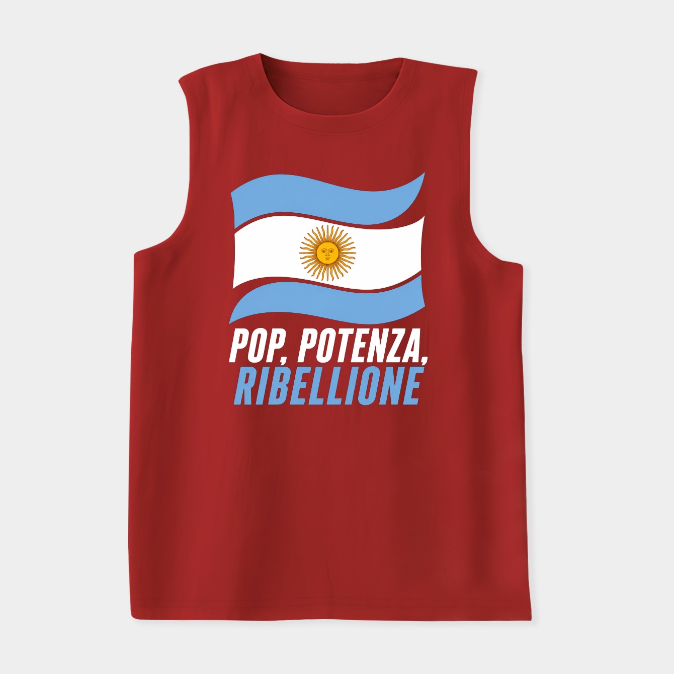 Argentine Crest, River Spirit Women's Soft Tank Top